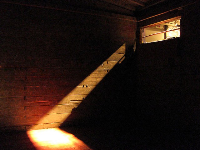 Ray Of Light Inside The Boxcar
